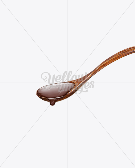 Wooden Spoon With Chocolate Wooden Spoon With Chocolate