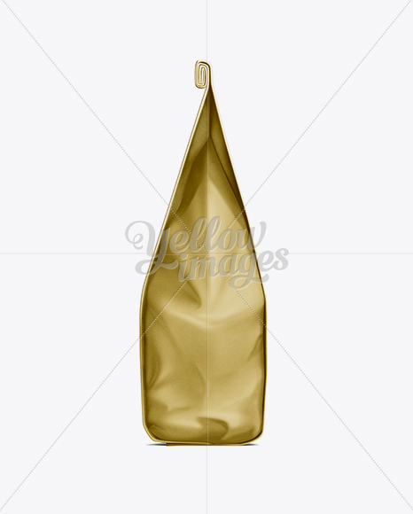 Coffee Bag With Valve Gold