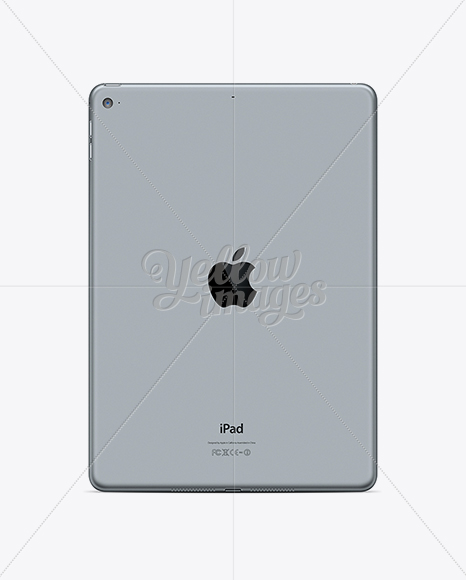 Apple iPad Air 2 Space Gray Mockup - Infinity Bundle in Device Mockups