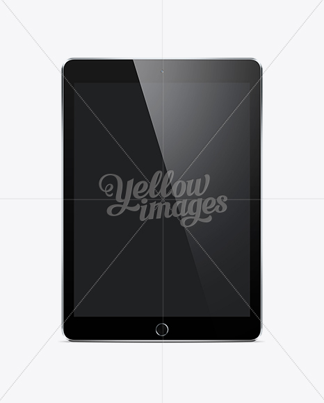 Apple iPad Air 2 Space Gray Mockup - Infinity Bundle in Device Mockups