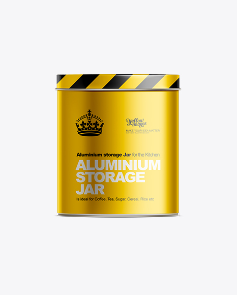 Download Short Aluminium Storage Jar With Lid Psd Mockups Iphone X PSD Mockup Templates