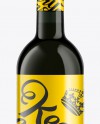 Download 750ml Dark Green Glass Bottle with Red Wine Mockup in ... Yellowimages Mockups