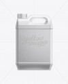 Download Translucent HDPE F-Style Jug with Fluid in Jerrycan Mockups on Yellow Images Object Mockups