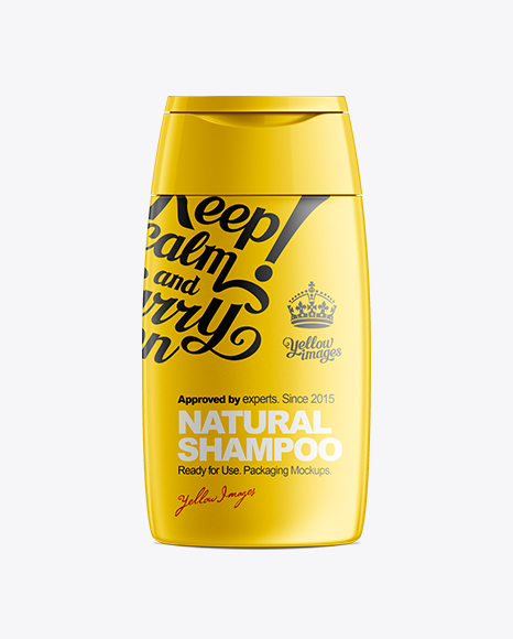 Download Free Mockups 200ml Plastic Shampoo Bottle with Flip-Top ...