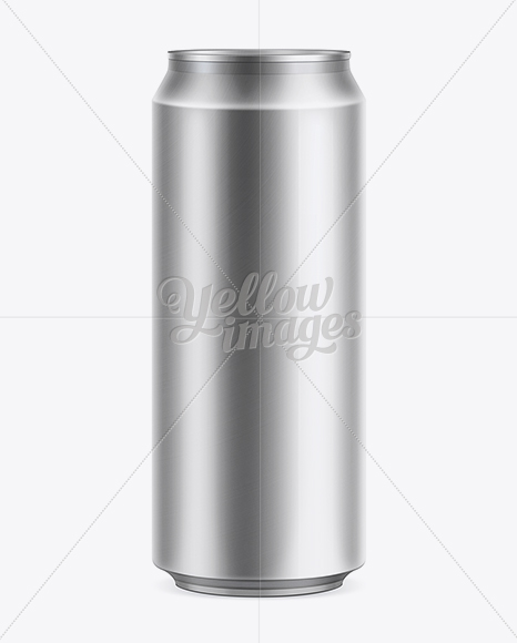 Download 500ml Beer Can Mockup in Can Mockups on Yellow Images Object Mockups