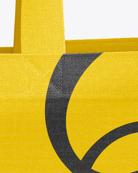 Download Medium Eco Bag Mockup in Bag & Sack Mockups on Yellow ...