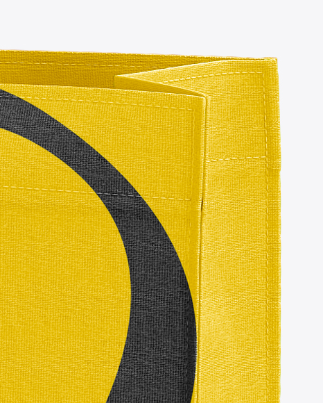 Download Large Eco Bag Mockup in Bag & Sack Mockups on Yellow ...