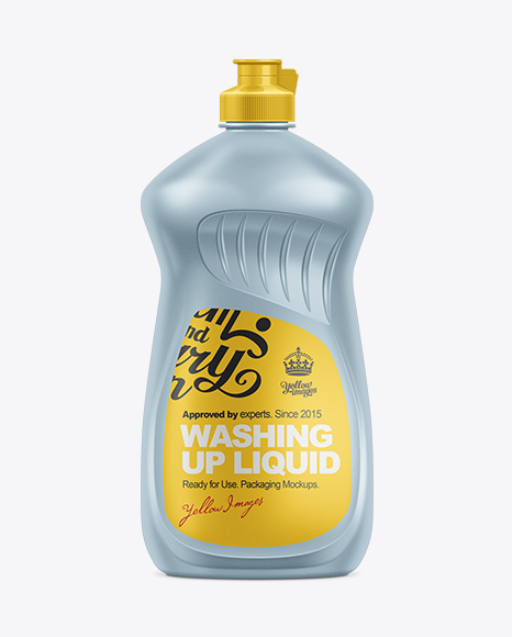 500ml Washing-up Liquid Bottle PSD Mockup