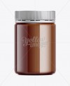 Download Chocolate Spread Mockup in Jar Mockups on Yellow Images Object Mockups