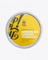 Download 1.2oz Tobacco Can Mockup in Can Mockups on Yellow Images Object Mockups