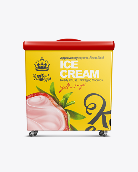 Download Chest Freezer Mockup in Object Mockups on Yellow Images Object Mockups