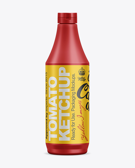 Download Free 1kg Ketchup Bottle Psd Mockup PSD Mockup Template