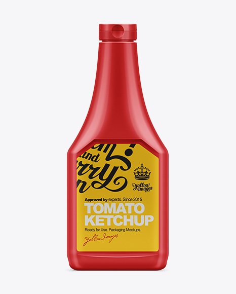 Download 1.25kg Ketchup Squeeze Bottle PSD Mockup - Mockup PSD ...