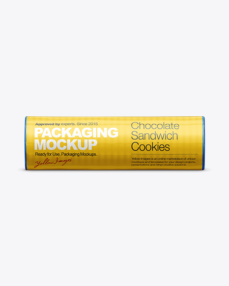 Download Free Round Cookie Wrapper Psd Mockup PSD Mockups.