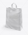Download Plastic Shopping Bag w/ Loop Handles Mockup - Half Side ...