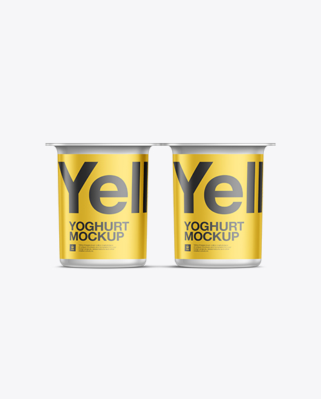 Download Yogurt 2 Pack Mockup Packaging Mockups 3d Box Mockups Psd Free Download Yellowimages Mockups
