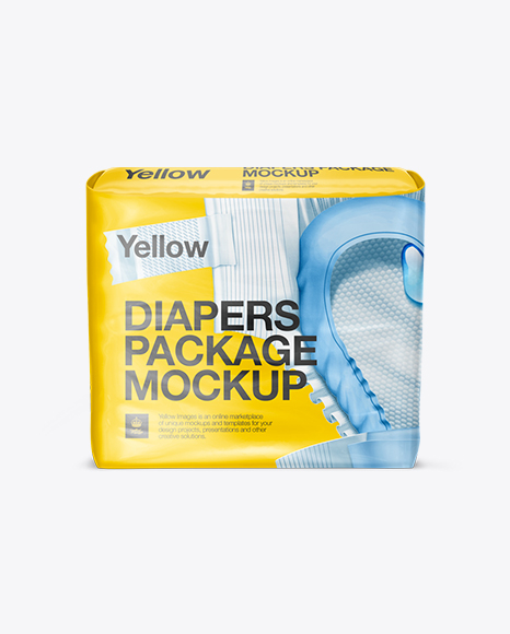 Baby Diapers Pack Psd Mockup Fazer Mockups Online