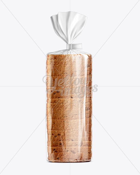 Bread Packaging Mockup - Standing Position in Bag & Sack Mockups on