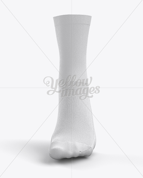 Socks Mockup in Apparel Mockups on Yellow Images Object ...
