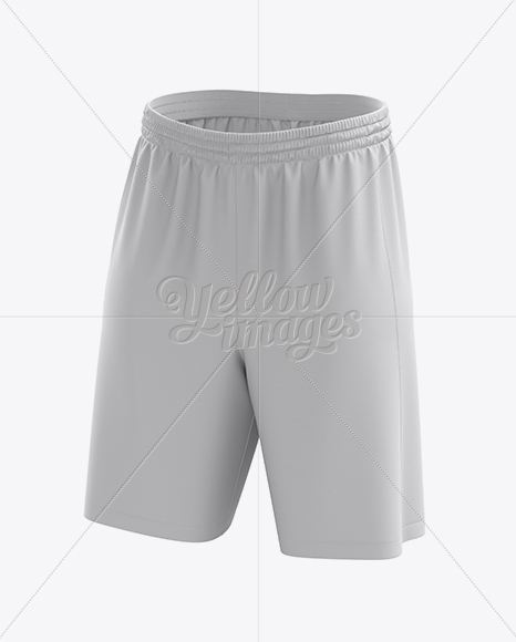 Download Basketball Shorts Mockup - Front 3/4 View in Apparel ...