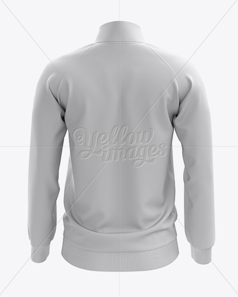 Download Men's Bomber Jacket Mockup - Back View