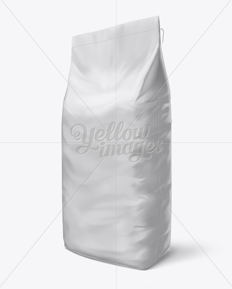 25kg Powder Sack Mockup / Half Side View in Bag & Sack ...