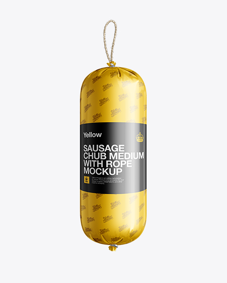 Download Sausage Chub With Rope Psd Mockup Free Premium Psd Mockups Templates Design PSD Mockup Templates