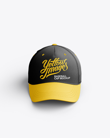 Baseball Cap Mockup / Front View in Apparel Mockups on ...