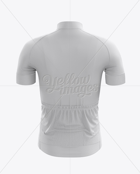 Download Men's Cycling Jersey Mockup - Back View in Apparel Mockups ...