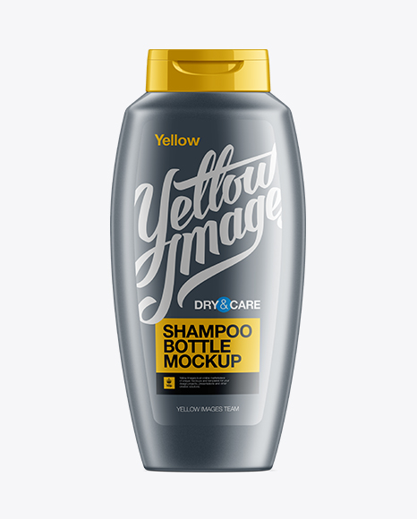 Plastic Shampoo Bottle With Flip Top Cap Psd Mockup Webpage Mockup Design Online