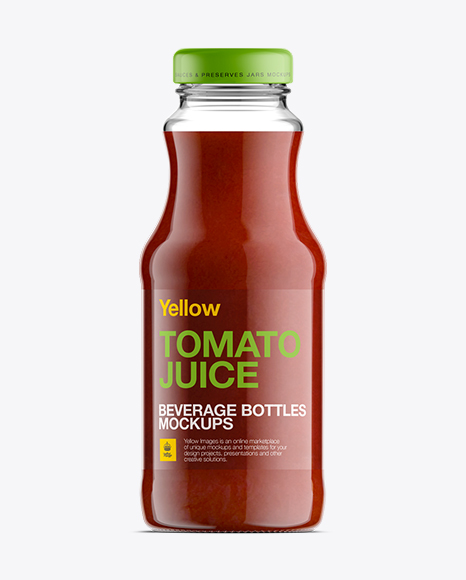 Download Glass Bottle With Tomato Juice Psd Mockup Free Downloads 27320 Photoshop Psd Mockups PSD Mockup Templates