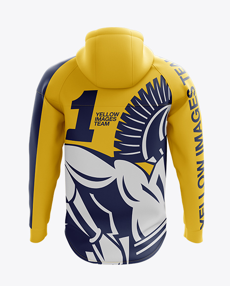 Download Download Hoodie with Zipper Mockup - Back View Object ...