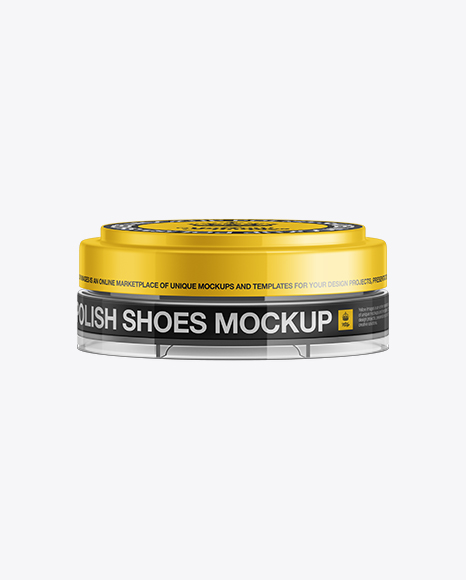Download Free Shoe Cream Jar Psd Mockup PSD Mockups.