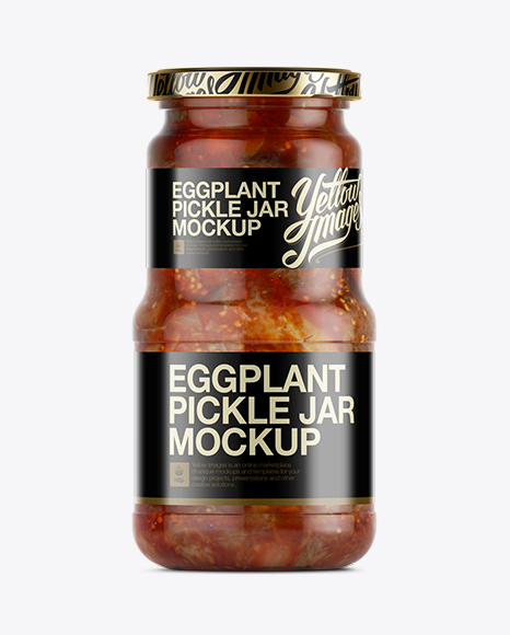 Download Download Psd Mockup Canned Conserve Eggplant Exclusive Mockup Food Glass Jar Jar Jar Mock-Up ...