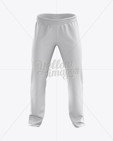 Download Sport Pants Mockup - Front View in Apparel Mockups on Yellow Images Object Mockups