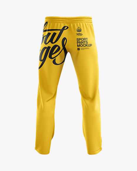 Sport Pants Psd Mockup Back View Free Psd Mockup Templates Graphic Asset For Packaging