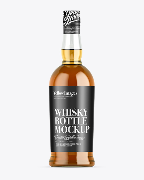 Download Glass Whisky Bottle Mockup Packaging Mockups 3d Logo Mockups Free Download PSD Mockup Templates