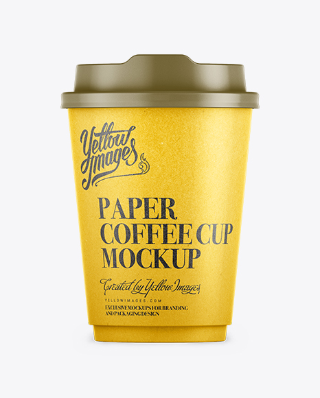 Download 300ml Kraft Paper Cup Psd Mockup Wall Logo Mockups Free Download Yellowimages Mockups