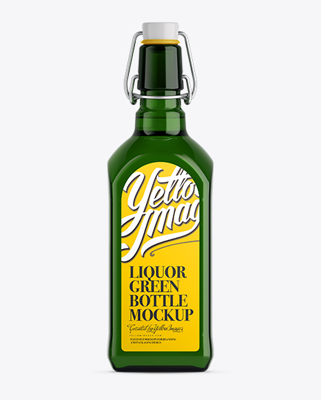 Download Liquor Green Bottle Mockup W Flip Top Cap Front View Packaging Mockups New 25 Packaging Psd Mockups Templates Yellowimages Mockups