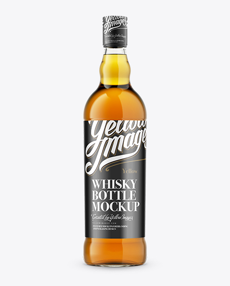 Download Whiskey Bottle Psd Mockup Front View Free Downloads 555 Logo Mockups Yellowimages Mockups