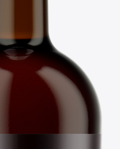 Download Dark Amber Glass Bordeaux Bottle Mockup in Bottle Mockups on Yellow Images Object Mockups