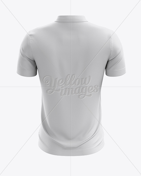 Soccer T Shirt Mockup Back View In Apparel Mockups On Yellow Images