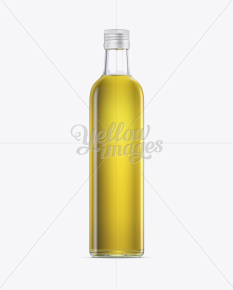Download 0.75L Clear Glass Olive Oil Bottle Mockup in Bottle ... Yellowimages Mockups