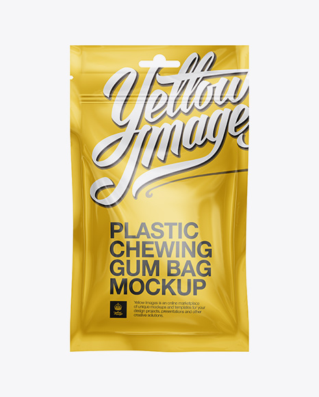 Plastic Chewing Gum Bag Mockup Packaging Mockups 3d Logo Mockups Free Download