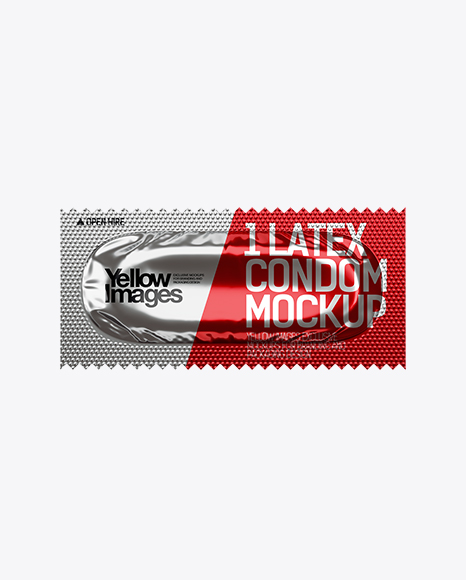 Download Free Metallised Condom Packaging Psd Mockup PSD Mockups.