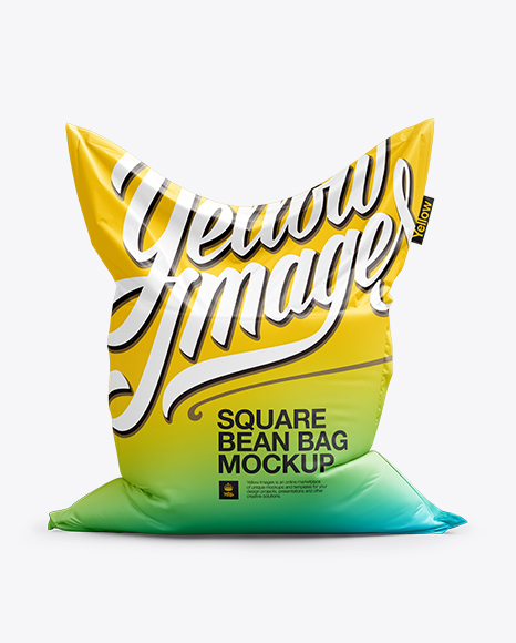 Download Square Bean Bag Mockup Front View Object Mockups Free Download Logo Mockups For Branding