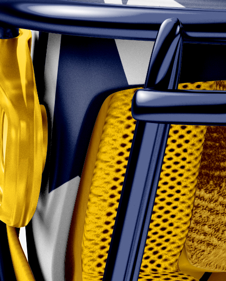 Download Matte American Football Helmet Mockup - Front View in ...