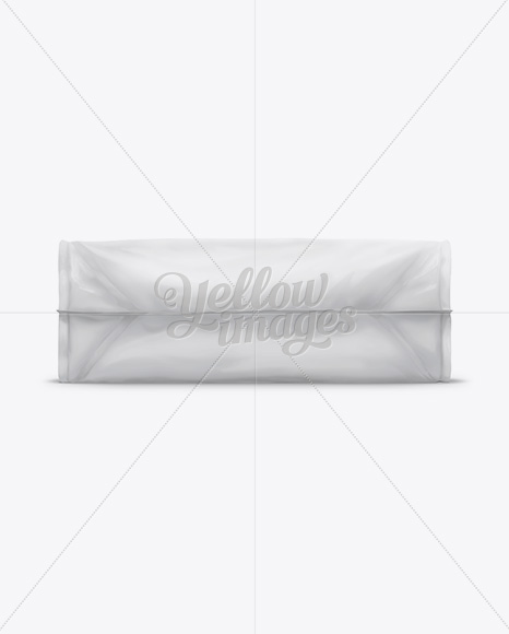 14lb Cat Litter Package Mockup - Front View in Bag & Sack Mockups on