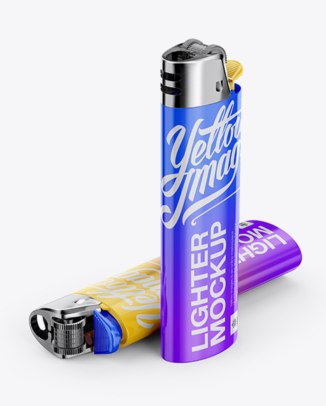 Download Plastic Lighter Mockup Half Side View All Free Mockup
