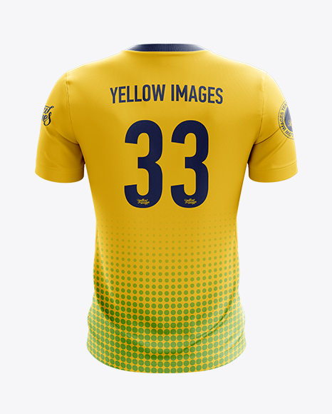 Download Lace-Up Soccer T-Shirt Mockup - Front View - Lace-Up ...